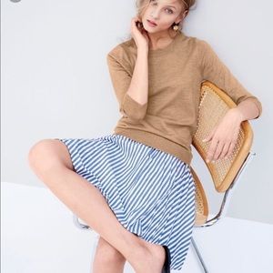 J. Crew Tan Tippi 3/4 Sleeve Sweater Size M